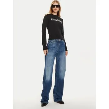 Dámský svetr Guess Jeans Svetr W4BR10 Z3HM1 Černá Regular Fit XS