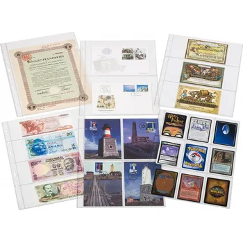 Obal pro sběratelský předmět Leuchtturm Grande Easy 4 albové listy 50 ks