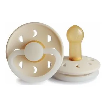 dudlíky CUMLÍK FRIGG MOON PHASE CREAM NIGHT, +6M, KAUČUK