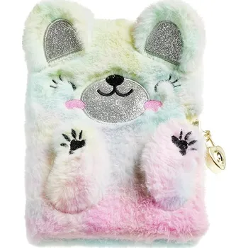 APLI APLI, MR7493, Back2Fun, plyšový deník se zámkem, medvídek