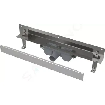 Odvodňovací žlab Alcadrain Odtokový systém Spa 75 cm, pro zabudování do stěny, nerez lesk, APZ5-EDEN-750