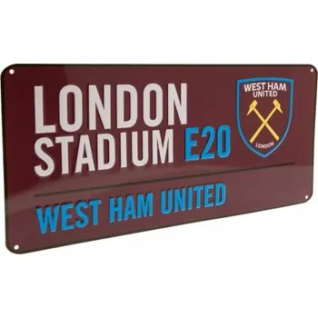 Plechová cedule OUKY Plechová cedule West Ham United cl