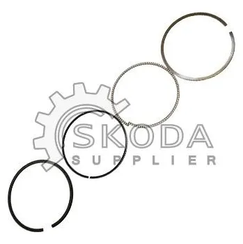 Píst motoru Sada pístních kroužků MAHLE 033 01 N0