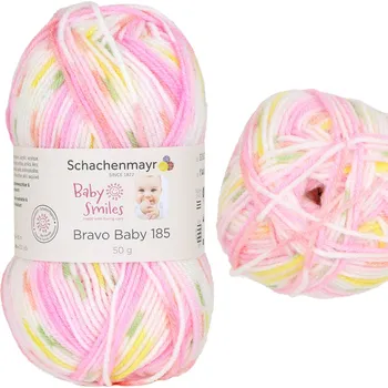 Příze Schachenmayr BABY SMILES - BRAVO BABY 185 - MELÍR - DĚTSKÁ, AKRYL Baby smiles - bravo baby 185 melír: Melír 00196