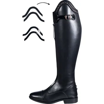 Jezdecká obuv HKM Boty jezdecké Trinity Competition HKM, standardní lýtko/nízké, pro dospělé, černé 39