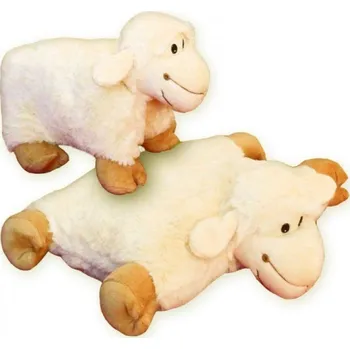 plyšák Ovčí věci Heboučký rozkládací polštářek ovečka 2v1 – hračka a polštář v jednom Výběr rozměru: mini 17 x 24 cm