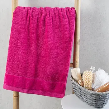 Froté osuška VITO amarantová 70 x 140 cm