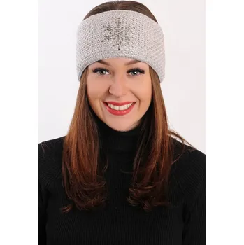 Zimní čelenka R-Jet CL/EX 58 sv.šedá-stříbrný lurex Barva: -, Velikost: -