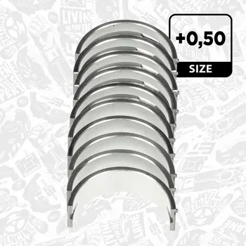 Kliková hřídel Hlavní ložiska klikové hřídele-sada ET ENGINETEAM LH006550