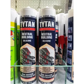 stavební silikon Silikon neutrální 280ml transparentní TYTAN 10043970