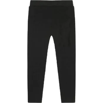 KUGO DÍVČÍ ZATEPLENÉ LEGÍNY KUGO, velikost 134 -164 Barva: Černá, Velikost: 164