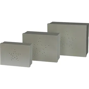 Dárková krabička Gasper Dárková krabička s LED osvětlením hvězda SET/3 ks