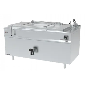 Vybavení pro vyvolávání a úpravu fotografie ParnÍ varný kotel hranatý, dvouplášťový 500 l | GASTROHAAL, P.KP-500