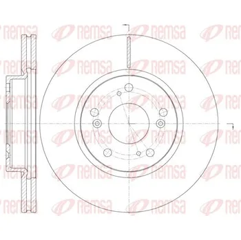 Brzdový kotouč Brzdový kotouč REMSA 6986.10