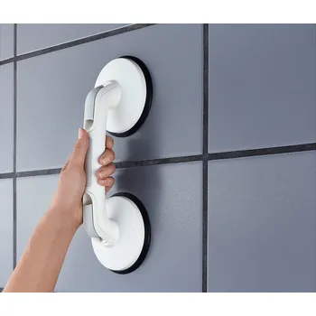 Madlo do koupelny Ridder Přísavné madlo bílé