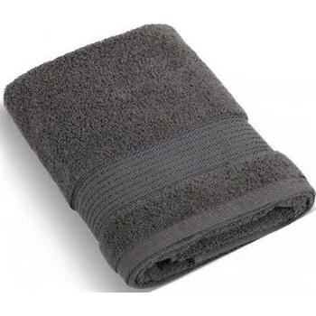 Froté osuška 70x140cm proužek 450g tm.šedá