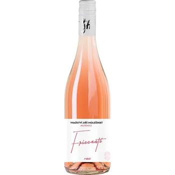 Víno Cuvée Frizzanté rosé 2024, moravské zemské víno - perlivé, Vinařství Jiří Holešínský, polosladké