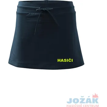 Hasičská sukně s kraťasy M Modrá