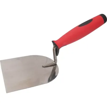 Zednická lžíce Lžíce 100x120 mm, nerezová, štukatérská, lopatička TOPTRADE 106059