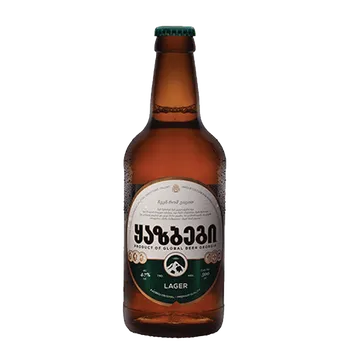 Pivo Gruzínské pivo KAZBEGI 11° - 4.7% alk - 0,5 l