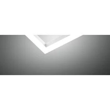 Lampička Fabas Luce LED nástěnné svítidlo Bard, bílé, 17 x 17 cm, kov, stmívatelné bílá LED 11 W celkem - Doprava zdarma