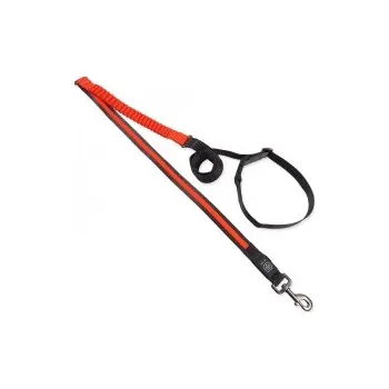 Vodítko pro psa Vodítko Dog Fantasy USB LED nylonové běžecké oranžové