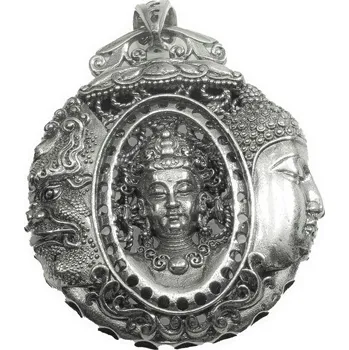 Přívěsek River Šperky. Ocelový Přívěsek. 996622020 River Šperky. Ocelový přívěsek Buddha a Mara. 996622020