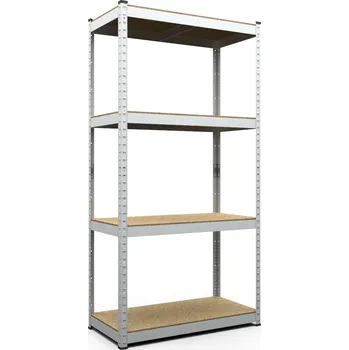 Dílenský regál Kovový regál ECONOMY 150x75x30 4 police - pozinkovaný