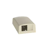 CBX2EI-AY Zásuvka MINI-COM pro 2 moduly, na omítku, slonová kost