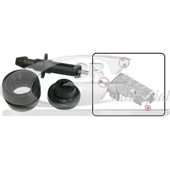 Motorový prostor Doraz, kryt motoru 3RG 80932