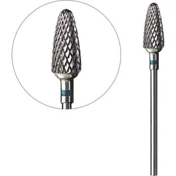 Bruska na nehty Fréza Karbidová modrá kužel