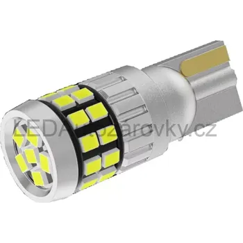 Autožárovka LED žárovky T10 W5W - 30x SMD 2016 12V 24V 2W modrá