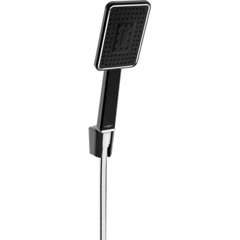 Sprchový set Mexen příslušenství - 1-bodový ruční sprchový set R-54, chromová-černá, 785545052-17