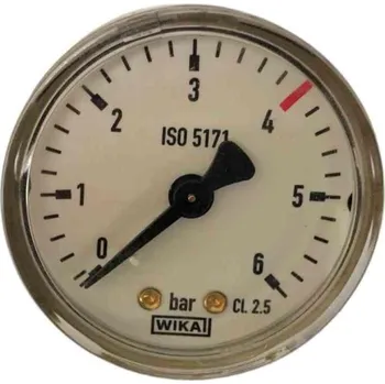 Příslušenství ke svářečce Sherman Manometr pro redukční ventil Manometr: Vstup UNIVERZÁL MINI 50 4 bar G 1/4" 7280388X