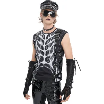 Pánské tílko tílko pánské - Punk - DEVIL FASHION - TT271 - XS