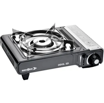 Turistický vařič Plynový vařič na kartuše Brunner Devil SD s piezo zapalováním