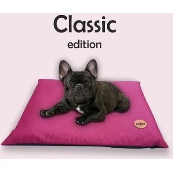 Pelíšek pro psa REDANT Pelech pro psy Polštář hranatý Bordó S