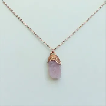 Přívěsek Morganit (ruzovy beryl) - privesek AUTORSKÁ TVORBA ŠPERKŮ Z MINERÁLŮ