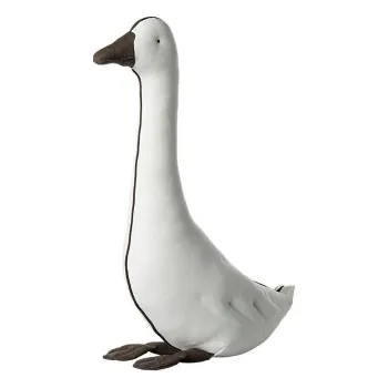 plyšák Bavlněná husa Maileg Goose Off White 55 cm