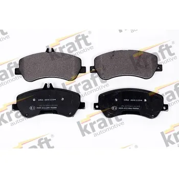 Brzdová destička Sada brzdových destiček, kotoučová brzda KRAFT AUTOMOTIVE 6001294