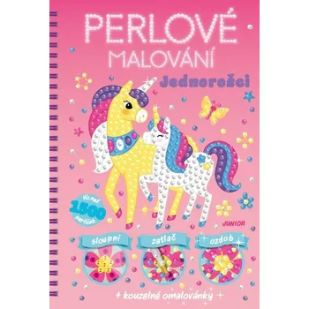 Perlové malování Jednorožci