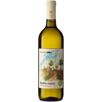 Ryzlink vlašský 2022, pozdní sběr, Vinařství Válka, suché