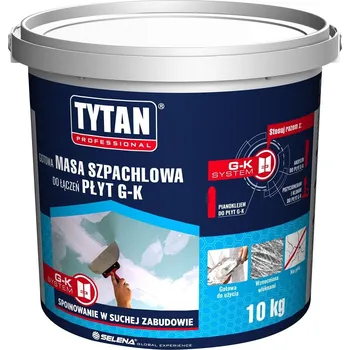 Spárovací hmota TYTAN Stěrková spárovací hmota na sádrokarton bílá 5 kg