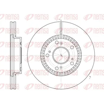 Brzdový kotouč Brzdový kotouč REMSA 6962.10