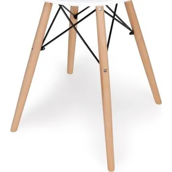 Konferenční stolek Elegantní kulatý dřevěný stůl - 60 cm