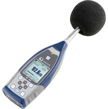 Hlukoměr Sauter hlukoměr datový záznamník SW 1000 22 - 136 dB 0.003 kHz - 20 kHz RS-232, USB