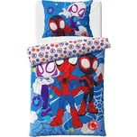 Mikroplyšové povlečení Spidey Úžasní přátelé 140x200, 70x90 cm