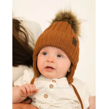 Čepice AGBO Čepice a šála AGBO-5514 Barva: 02-modrá, Velikost: 42-44