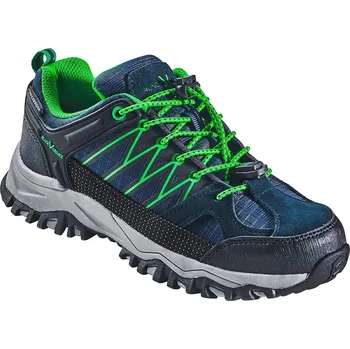 Dětský spotřebič Juniorské boty Black Crevice Jr Low Waterproof Trekking Shoe Navy/Gree 34
