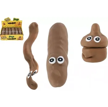 Hudební nástroj pro děti Teddies Hovínko antistresové 14cm